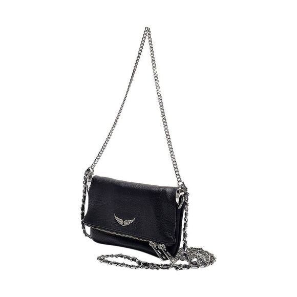 Rock Nano Hobo Bag - Zadig & Voltaire - Black - Leather - Picture 2 of 4